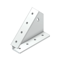 ALUMINUM PROFILE STAIR PART<br>45 DEGREE CONNECTION 45MM X 180MM STAIR STRINGER